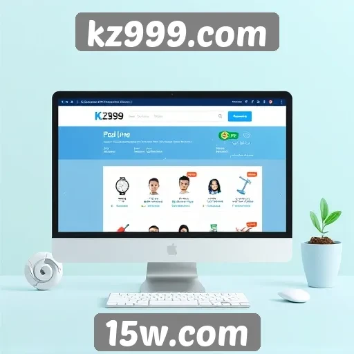 Navegação e usabilidade do kz999.com